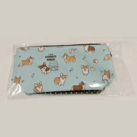 Waterproof Corgi Dumpling Cosmetic Makeup Bag - Picture 7 of 13